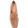 Journee Collection Womens Crawford Square Toe Mid Stacked Heel Pumps - 4 of 4