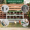 Coucheta Laying Boxes for Hens, Metal Nesting Boxes for Chickens, Chicken Nesting Box with Perch & Lid - Versatile Wall Mount or Free Standing - 4 of 4