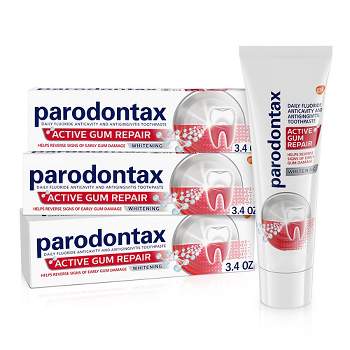 Parodontax Active Gum Repair Whitening Toothpaste - 3.4oz/3pk
