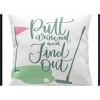 Manual Woodworks and Weavers Mini Accent Pillow – 9×9″ Weather‑Proof Square Cushion - 3 of 3