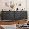 Whizmax Dresser for Bedroom with 8 Drawer, TV Stand Dressers Chest of Drawers for Living Room Hallway Entryway - 3 of 4