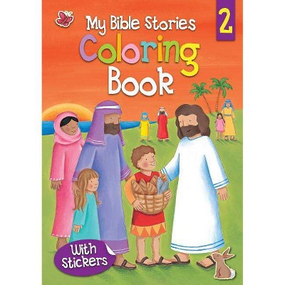 My Bible Stories Coloring Book 2 - by  Juliet David (Paperback)