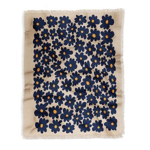 Miho mini floral garden Woven Throw Blanket - Deny Designs - 1 of 2