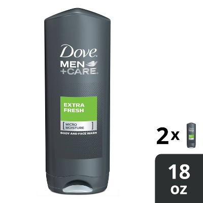 Dove Men+Care Extra Fresh Micro Moisture Cooling Body Wash - 18 fl oz