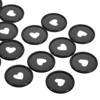 Unique Bargains Plastic DIY Notebook Planner Heart Book Binding Discs 22 Pcs - 4 of 4