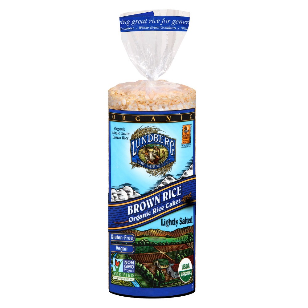 UPC 073416000148 product image for Lundberg Brown Rice Lightly Salted Organic Rice Cakes - 8.5oz | upcitemdb.com