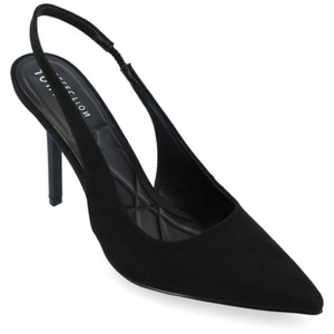 Journee Women's Elenney Medium and Wide Width Pumps - 1 of 4