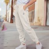 Dalix Heartly Ghost Embroidered Jogger Pant Soft Fleece Relaxed Fit Lounge Womens - 4 of 4