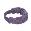 Unique Bargains Women's Wide Elastic Texture Headband 1 Pc - 3 of 4