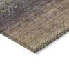 Eggplant And Brown Geometric Washable Indoor Outdoor Area Rug - 4 of 4