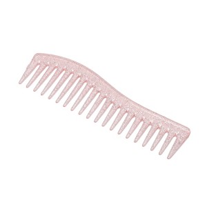 Unique Bargains Durable S-Shaped Wide-Tooth Straightening Comb 1 Pc - 1 of 4