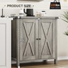 Buffet Cabinet Farmhouse Storage Cabinet with Doors and Shelves, Buffets and Sideboards Entryway Cabinet with Storage - 2 of 4
