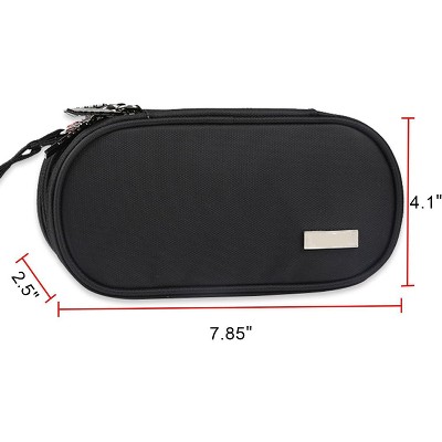 MaseiKar Double Compartment Storage Case Compatible with PS Vita and PSP, Protective Carrying bag, Portable Travel Organizer Case Compatible with PSV