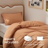 Bedsure Duvet Cover Set – Soft Double Brushed Bedding with Zipper Closure, Available in Multiple Sizes and Colors - 2 of 4