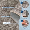Washable Rug Rugs for Living Room, Non-Shedding Foldable Modern Carpet with Non Slip Rubber Backing - 4 of 4