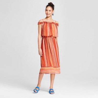 target rust dress