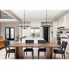 Cal Lighting FX-3685-5 Transitional Five Light Pendant from Modica Collection in Bronze / Dark Finish, 27.50x22.00x22.00, Distress Ivory/Iron - 3 of 3