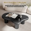 NicBex Irregular Cloud-Shaped Coffee Table for Living Room,Small End Table with Sturdy Legs,Living Room Furniture - 3 of 4