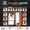 NHL Anaheim Ducks 2025 12"x12" Team Wall Calendar - 4 of 4