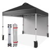 10x10 Pop-up Canopy，Patio Tent，Patented One Push Tent for Outdoor Events Commercial Instant Canopies，Canopy Wind Tunnel Design，with Wheeled Bag - 2 of 4