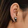3D Cartoon Animal Bite Earrings, Novelty Dinosaur & Creature Studs for Women - 2 of 4