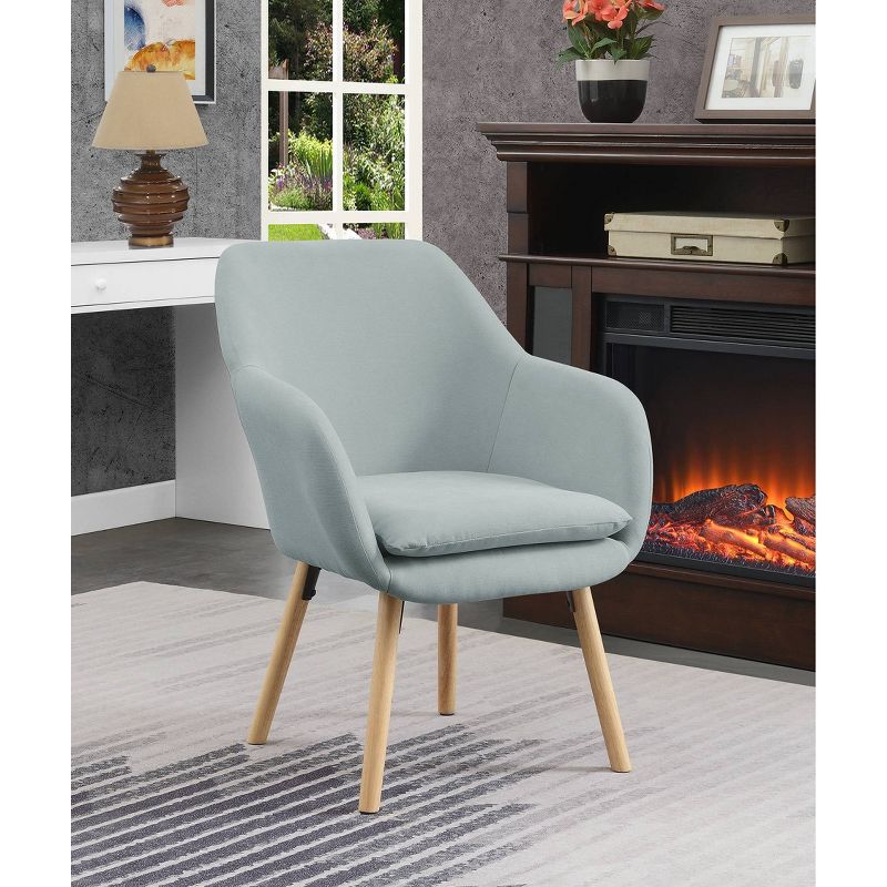 Take a Seat Charlotte Accent Chair Linen - Breighton Home, 3 of 12