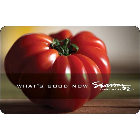 Printable Seasons 52 Gift Card