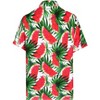 HAPPY BAY Mens Hawaiian Shirts Short Sleeve Button Down Shirt Men's Casual Shirts Holiday Tropical Beach Summer Party Shirts Funny - 4 of 4