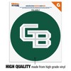 University of Wisconsin  Green Bay Primary Logo Automotive Car Window Locker Circle Bumper Sticker - 3 of 4