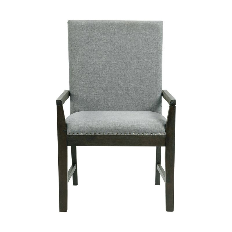 Set of 2 Holden Standard Height Armchairs Set Gray - Picket House Furnishings, 4 of 14