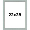 PosterPalooza | Refined Blue Picture Frame - UV Acrylic, Foam Board Backing, Hanging Hardware - 2 of 4