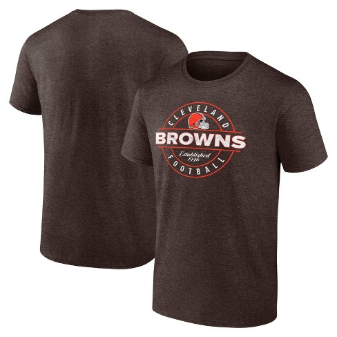 Nfl Cleveland Browns Men s Biblend Short Sleeve T shirt Target