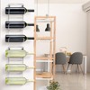 Sorbus Set of 2 Wall-Mount Towel Rack - Great for Organizing Rolled Bath Towels, Washcloths, Linens (Holds 6) - Silver - 2 of 4
