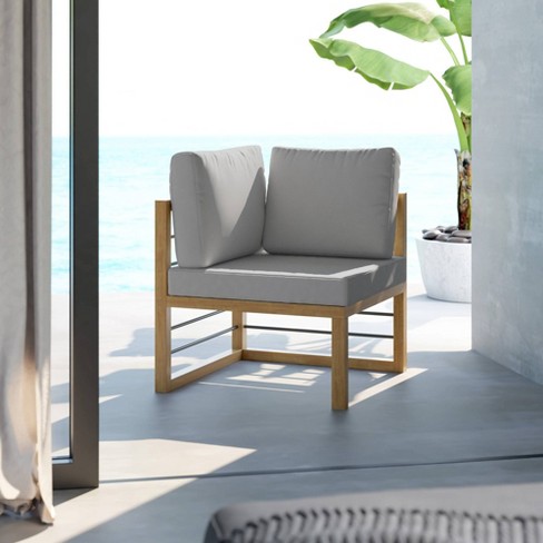 Civic søm vandrerhjemmet Outdoor Corner Sofa Chair With Cushions - Tk Classics : Target