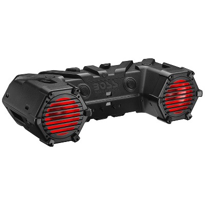 BOSS Audio ATV95LRGB All Terrain ATV/UTV Outdoor Bluetooth Sound System with 700 Watt Amp, 8 Inch Marine Speakers, and RGB illumination