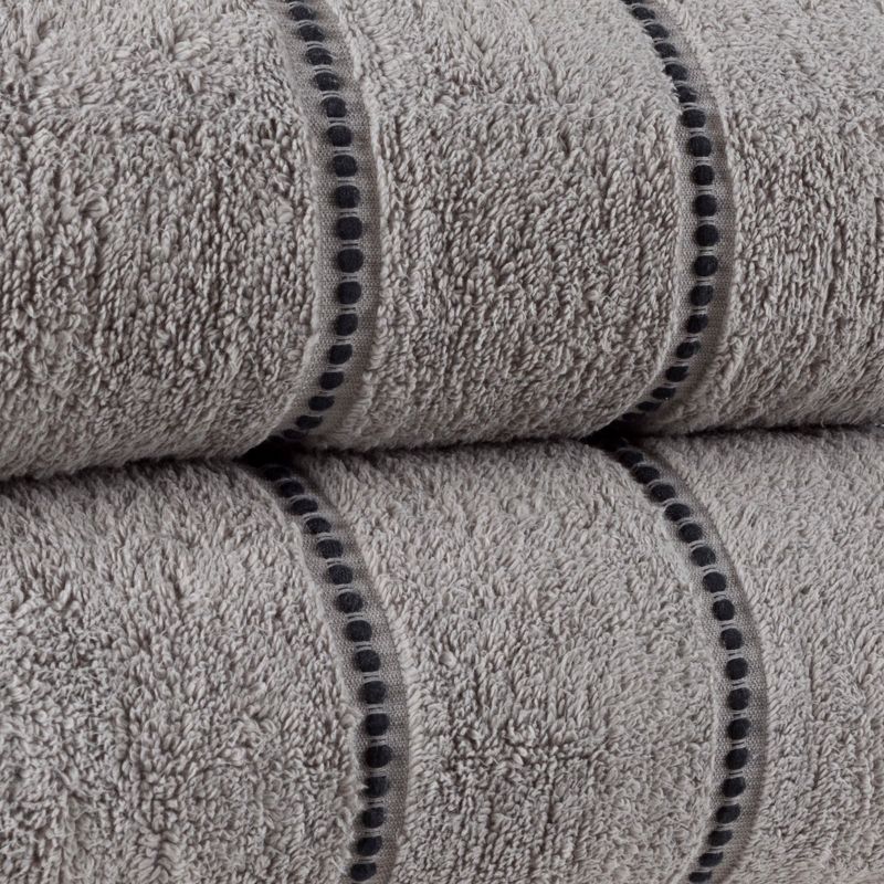 2pc Luxury Cotton Bath Towels Sets - Yorkshire Home, 5 of 6