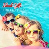 4E's Novelty Kids Sunglasses Bulk – Neon Party Favors for Boys & Girls Ages 4-12 with UV Protection - 2 of 4