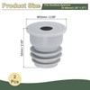Unique Bargains Silicone Washing Machine Drain Sealing Stoppers 2 Pcs - 2 of 4