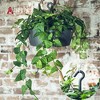Tree Nest Sunny Smooth Round Hanging Planter, White - 4 of 4