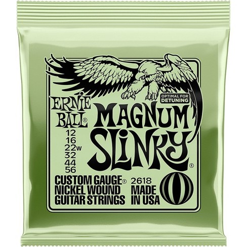 Ernie Ball Magnum Slinky Nickel Wound Electric Guitar Strings 12