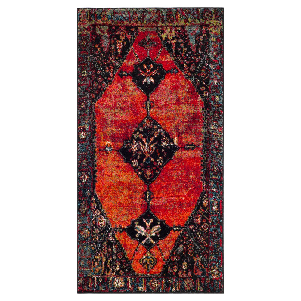 4'x6' Orange Solid Loomed Area Rug - Safavieh