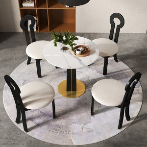 Small Conference Table, 33.46 Inch Dining Table for Dining Room,Negotiation Room,Cafe - 1 of 4