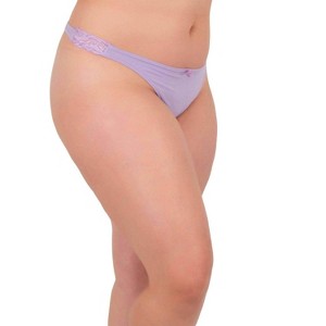 Women's Lux Cotton Thong - Undersummers - 1 of 1