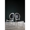 Holloway 19''H French Brasserie Oval Side Chair (Set of 2)  - Safavieh - 2 of 4