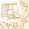 7-in-1 Kids Indoor Jungle Gym ¨C Wooden Climbing Toys for Toddlers & Kids Ages 3-6 (Home Playground Set) (1-Pack) - 2 of 4