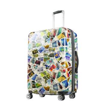 DISNEY Ful  Disney 100 Years Stamps ABS Hard-sided Spinner 30" Luggage