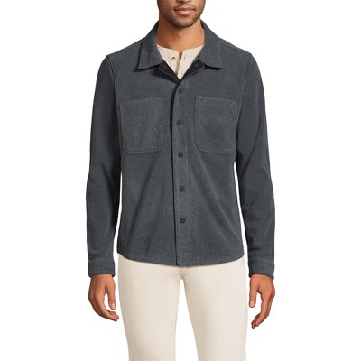 Lands' End Men's Anyweather Fleece Shirt Jacket