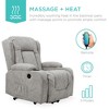 Best Choice Products Electric Power Lift Recliner Massage Chair Furniture w/ USB Port, Heat, Cupholders - 4 of 4