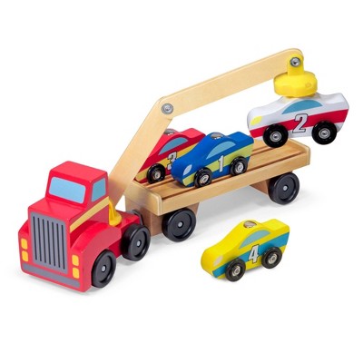 Melissa & Doug Magnetic Car Loader