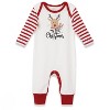 Baby Girls My First Christmas Reindeer Romper - Tesa Babe - 2 of 2